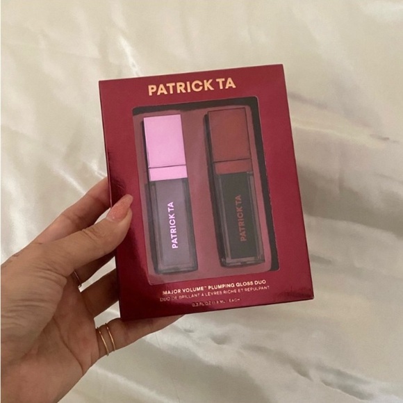 🪞 NEW patrick ta major volume plumping effect gloss duo gloss boxed set of 2